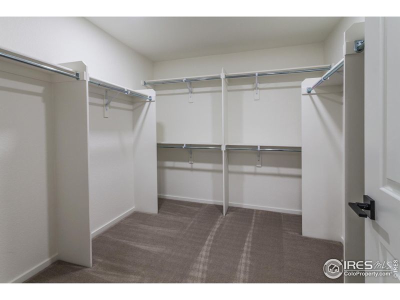 MASTER BEDROOM WALK IN CLOSET