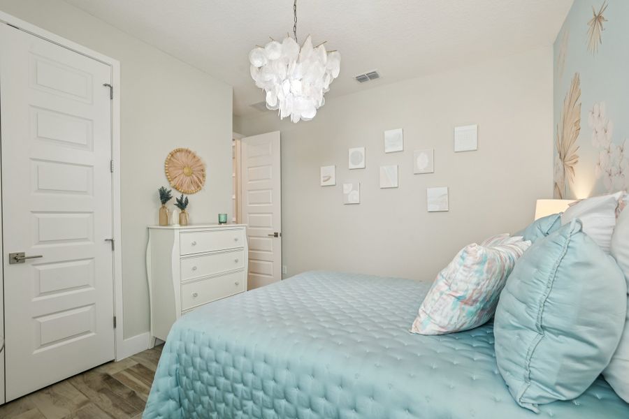 Representative furnished interior of a home built from the Atlantis by Maronda Homes in The Vue, Satellite Beach (Image 30).