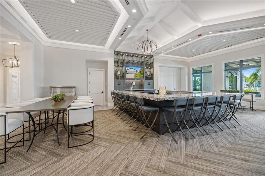 Furnished interior view inside a new home in , Nokomis (Image 39).