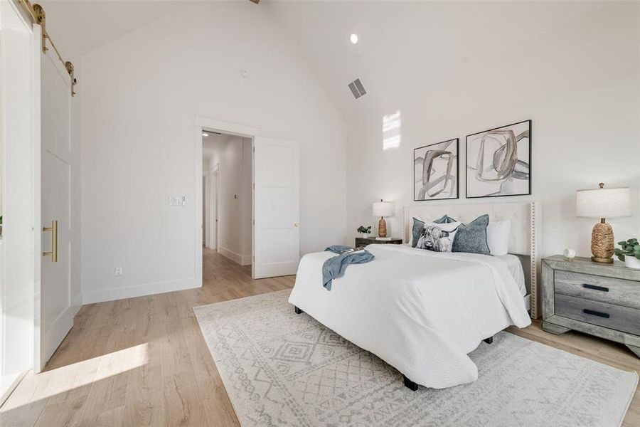 Furnished interior view inside a new home in , Rockwall (Image 16).