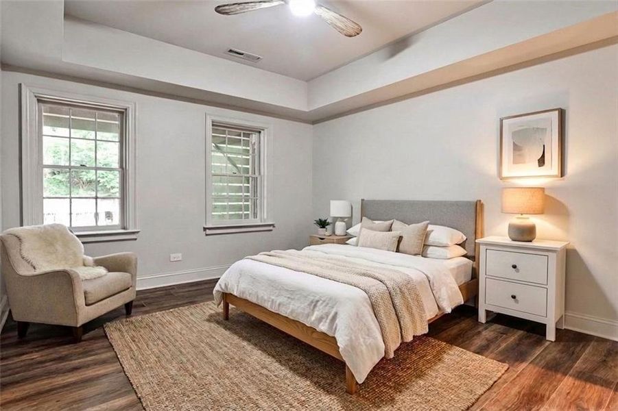 Furnished interior view inside a new home in , Atlanta (Image 16).