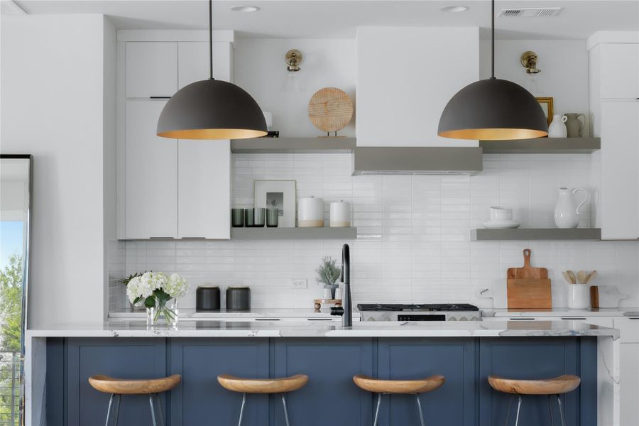 Close-up of interior finishes inside a home in , Austin (Image 14). Close-up of interior finishes inside a home in , Austin (Image 14).