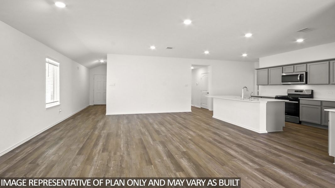 Spacious, unfurnished interior of a new home in Grand Pines, Magnolia (Image 10).