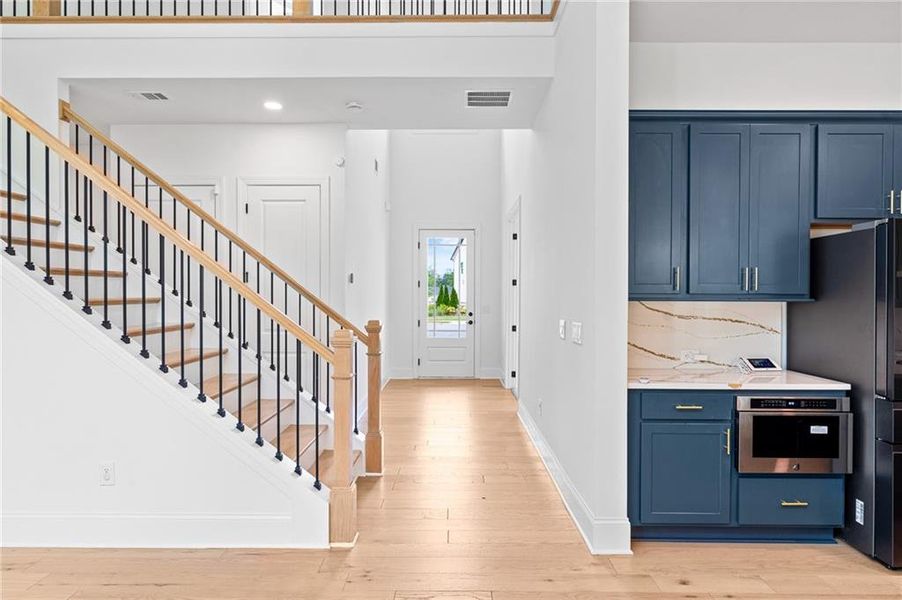 Furnished interior view inside a new home in , Marietta (Image 17).