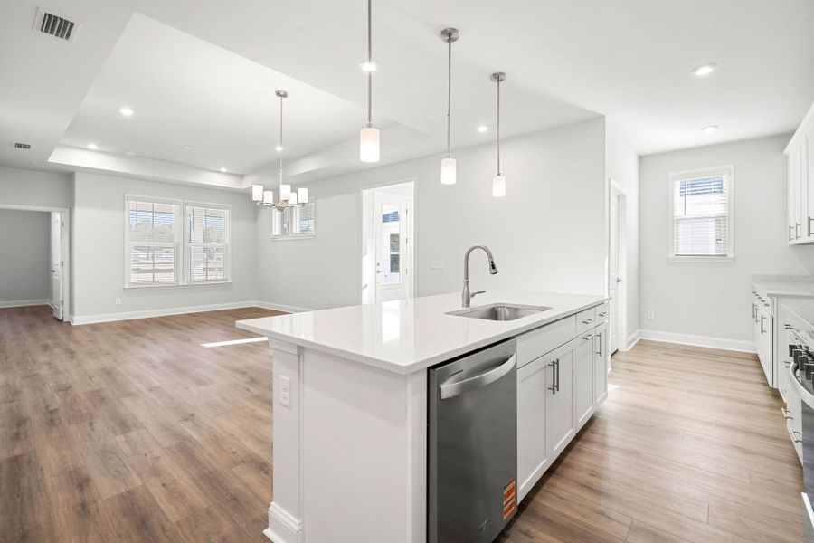 Furnished interior view inside a new home in Sun City Hilton Head, Bluffton (Image 11). Furnished interior view inside a new home in Sun City Hilton Head, Bluffton (Image 11).