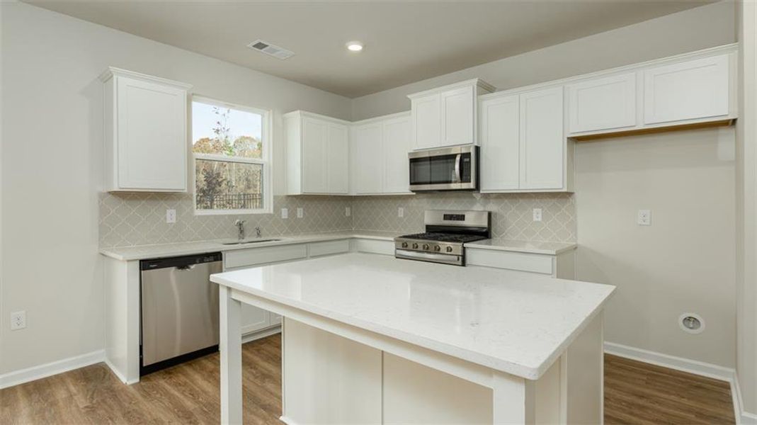Furnished interior view inside a new home in , Dacula (Image 9).