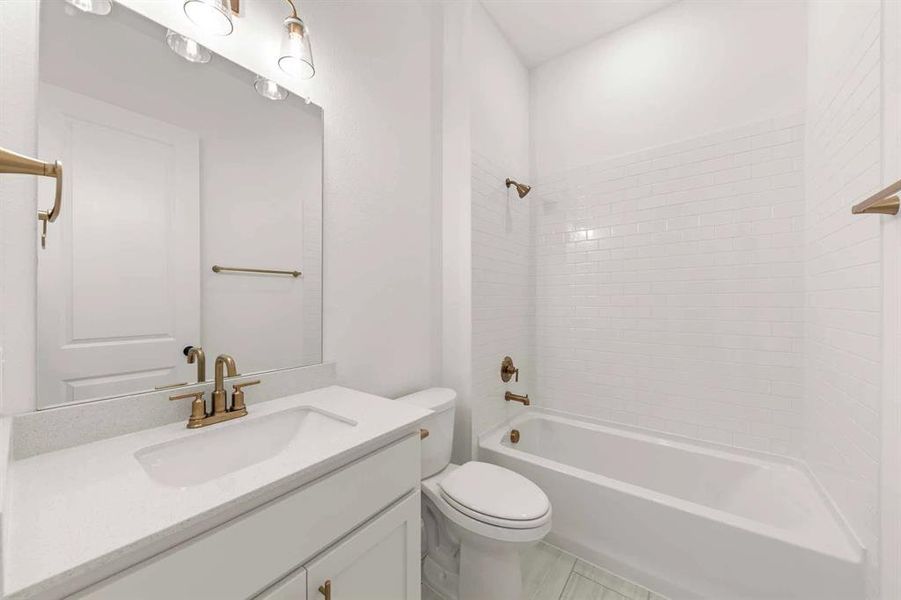 Furnished interior view inside a new home in Inspiration, Lucas (Image 8).