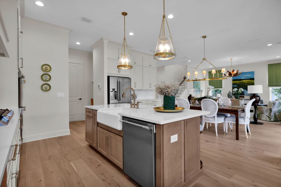 Representative furnished interior of a home built from the Scarlett by Riverside Homes in Mariposa at EverRange 50' Series, Jacksonville (Image 51).