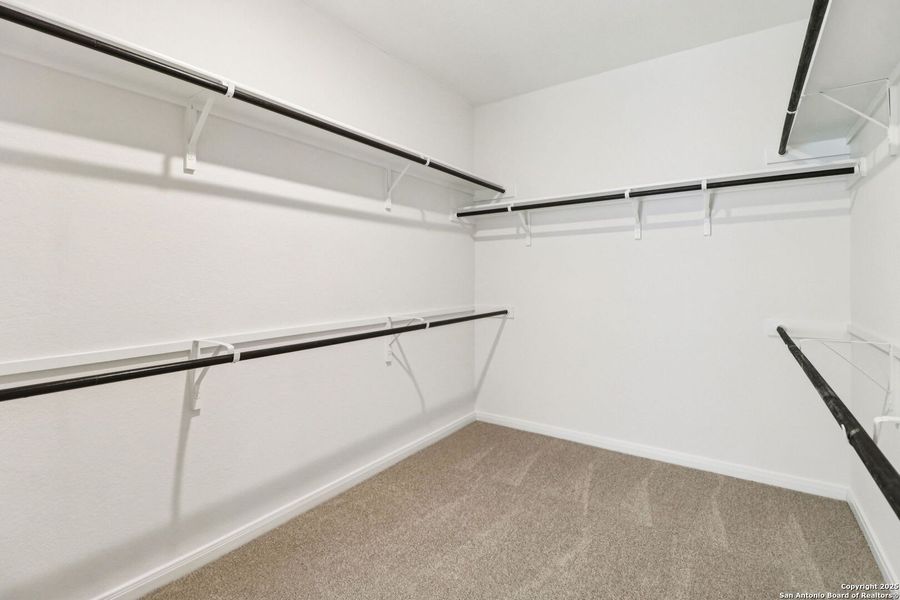 Spacious, unfurnished interior of a new home in Legendary Trails - Classic Series, Cibolo (Image 30). Spacious, unfurnished interior of a new home in Legendary Trails - Classic Series, Cibolo (Image 30).