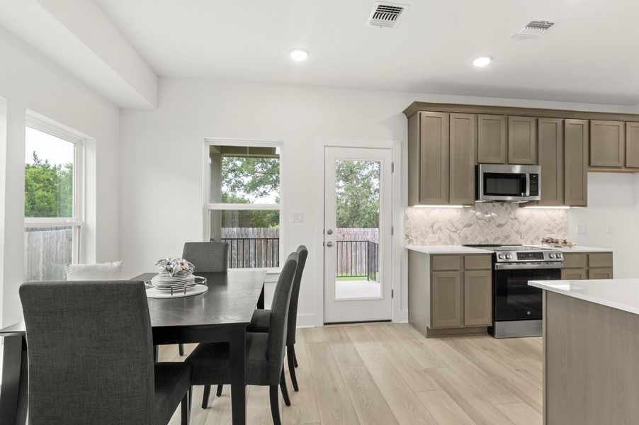 Furnished interior view inside a new home in Grande Estates, Bertram (Image 15). Furnished interior view inside a new home in Grande Estates, Bertram (Image 15).