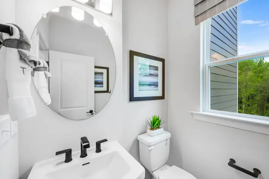 Furnished interior view inside a new home in Buffalo Townes, Garner (Image 14).