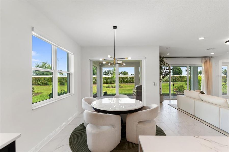 Furnished interior view inside a new home in , Bradenton (Image 27).