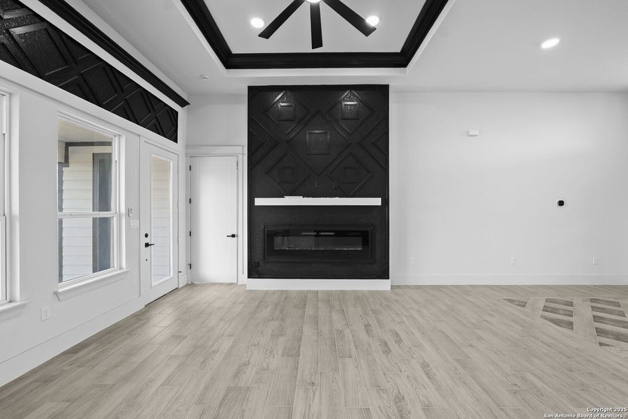 Furnished interior view inside a new home in , Floresville (Image 37). Furnished interior view inside a new home in , Floresville (Image 37).