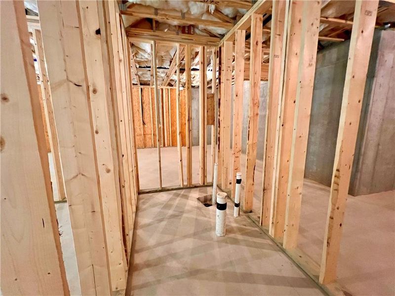 In-progress construction of a new home in , Jefferson, GA (Image 52).