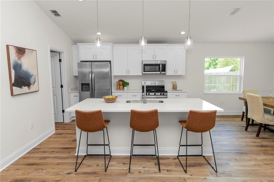 Furnished interior view inside a new home in , Eagle Lake (Image 15).