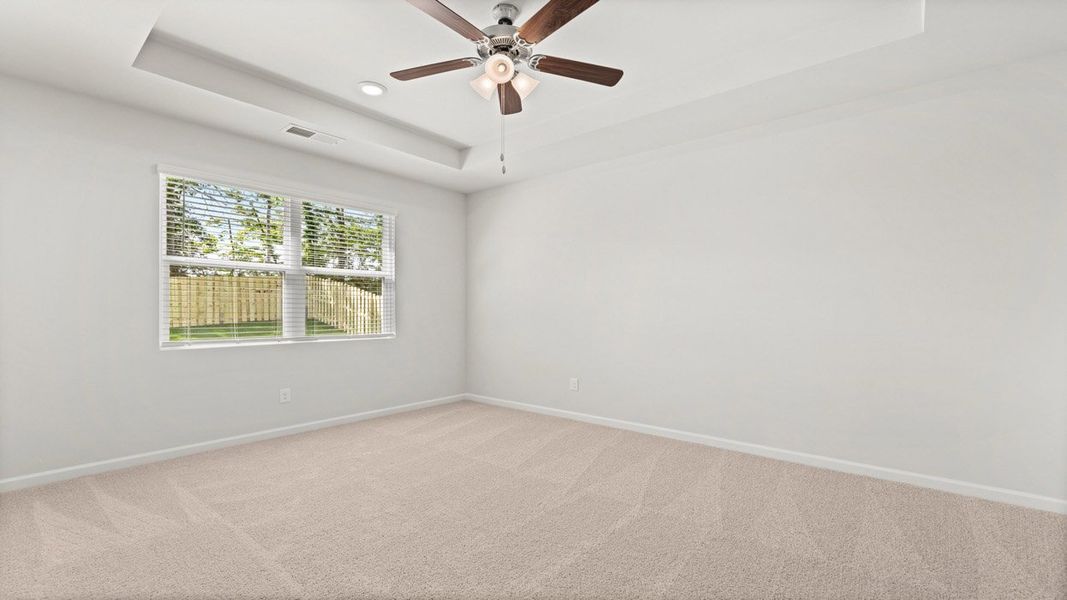 Representative unfurnished interior of a home built from the Cali by D.R. Horton in Highland Hills, Graniteville (Image 15).
