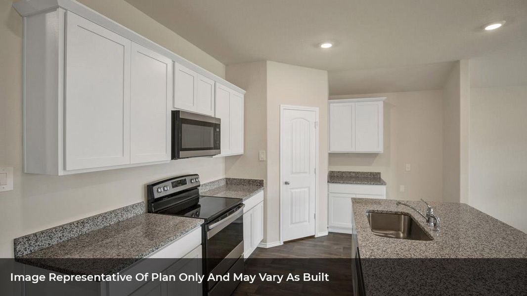 Furnished interior view inside a new home in Bar W Ranch, Leander (Image 7).
