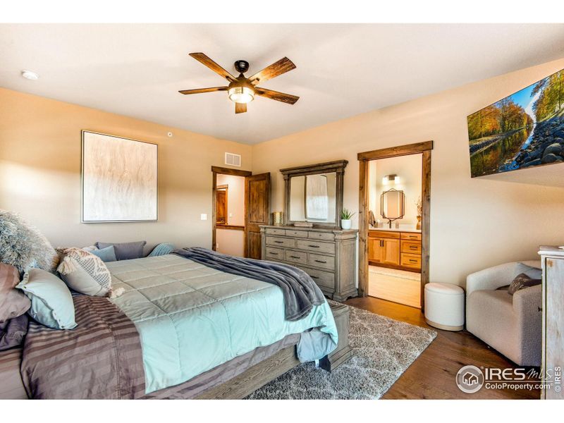 Furnished interior view inside a new home in , Estes Park (Image 14).