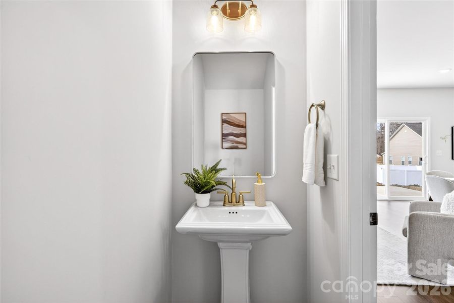 Furnished interior view inside a new home in , Charlotte (Image 11). Furnished interior view inside a new home in , Charlotte (Image 11).