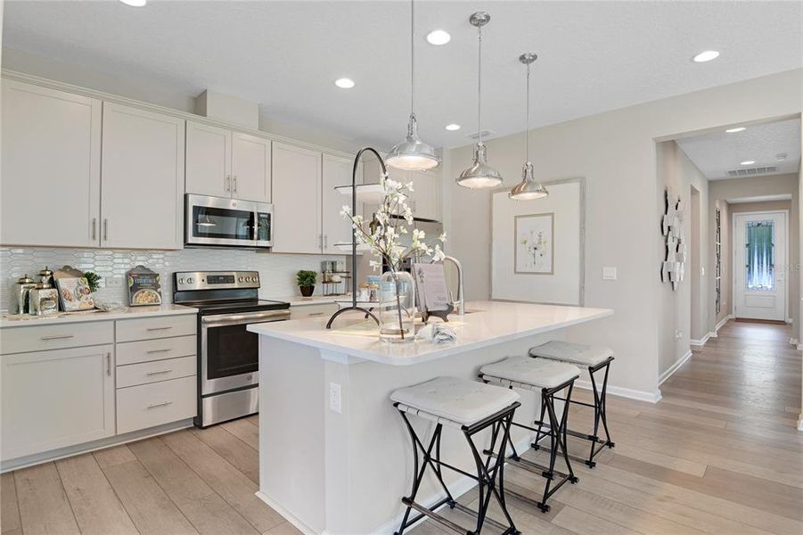 Furnished interior view inside a new home in Seminole Palms, Palm Coast (Image 8).