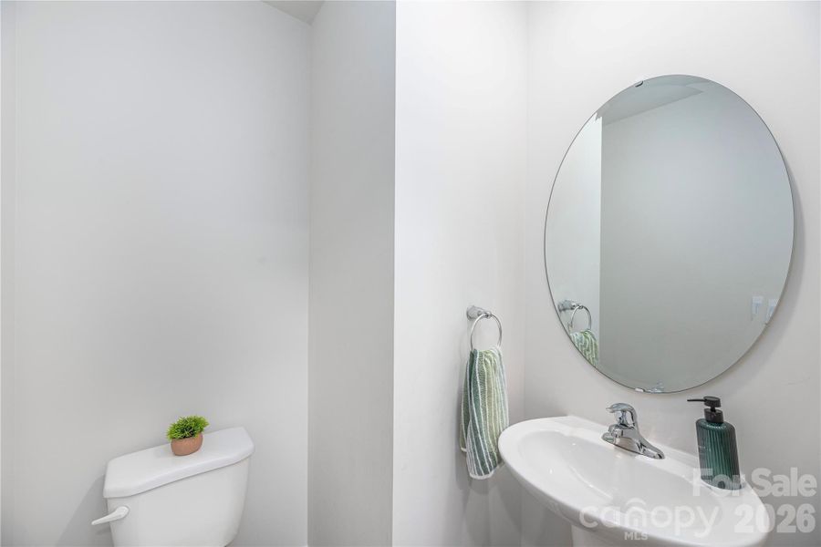 Half-bath on main floor