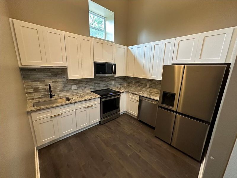 Furnished interior view inside a new home in , Atlanta (Image 10).