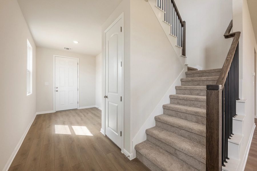 Spacious, unfurnished interior of a new home in The Cottages at La Cima, San Marcos (Image 38).