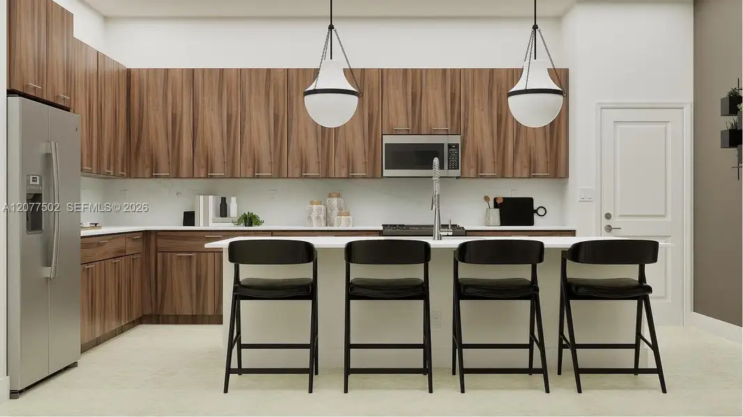 Furnished interior view inside a new home in Altessa at Wilton Manors, Wilton Manors (Image 9).