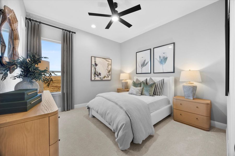 Furnished interior view inside a new home in Brookshire at Legacy Hills, Celina (Image 6).