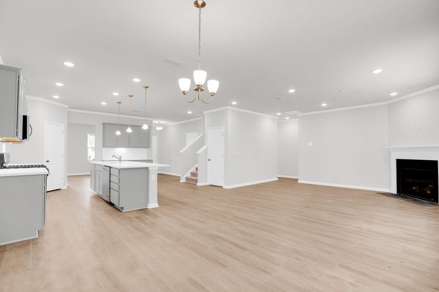 Spacious, unfurnished interior of a new home in Carriage Estates, Lexington (Image 53).