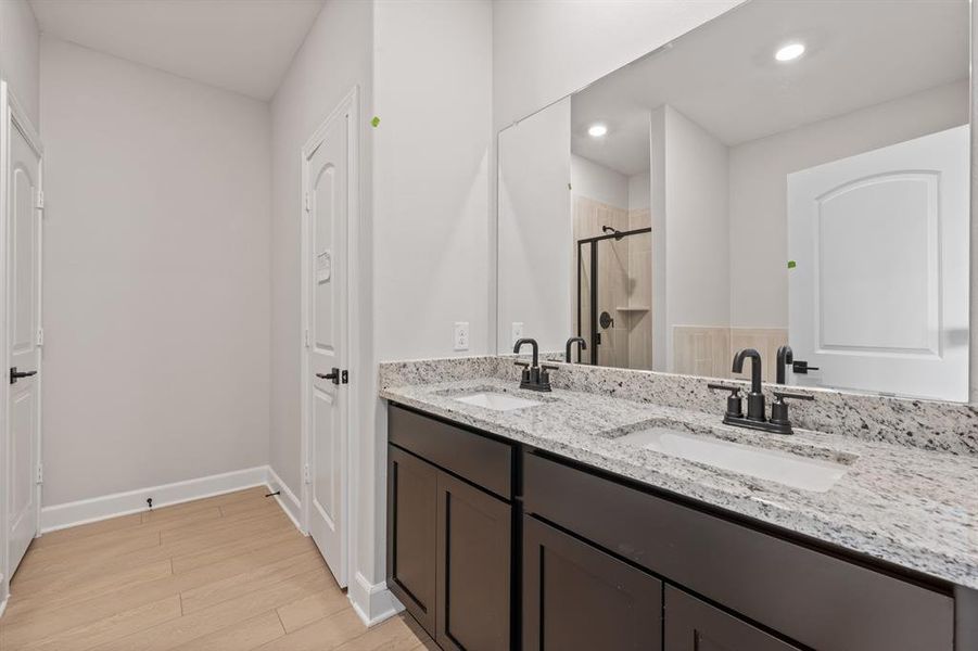 Furnished interior view inside a new home in Princeton Heights, Princeton (Image 4).
