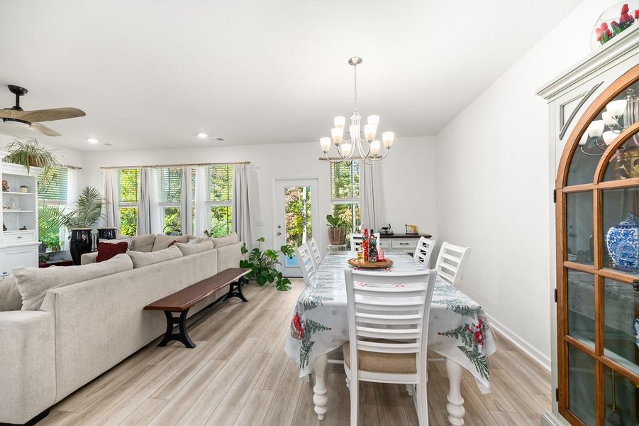 Furnished interior view inside a new home in , Moncks Corner (Image 16). Furnished interior view inside a new home in , Moncks Corner (Image 16).