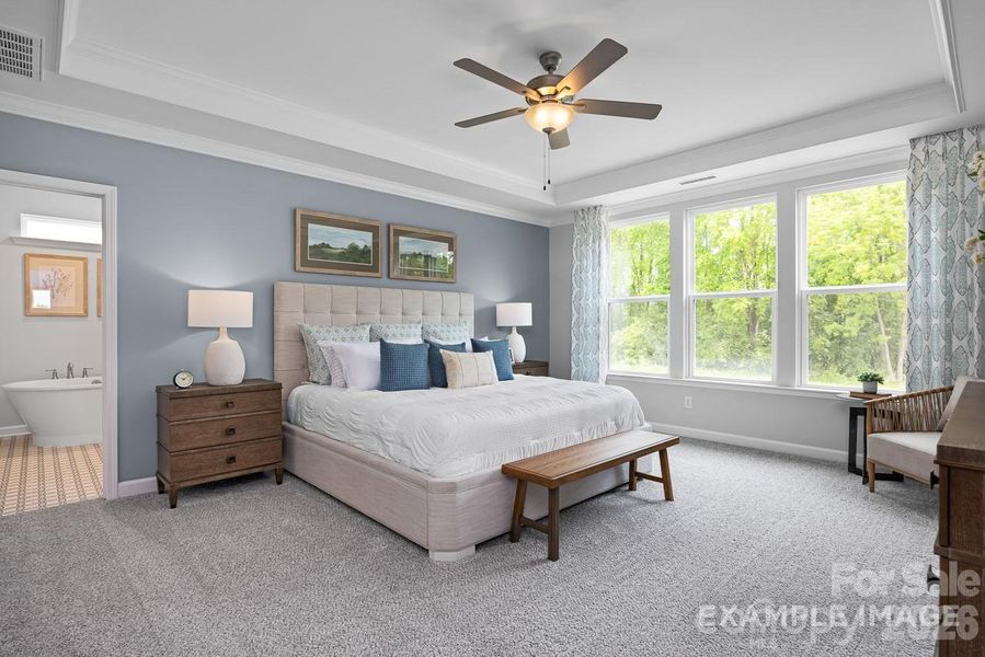 Furnished interior view inside a new home in Windgate, Mooresville (Image 5).