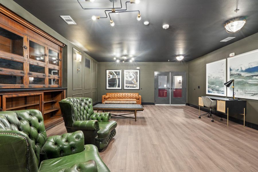 Furnished interior view inside a new home in The Station at St. Elmo, Austin (Image 11).