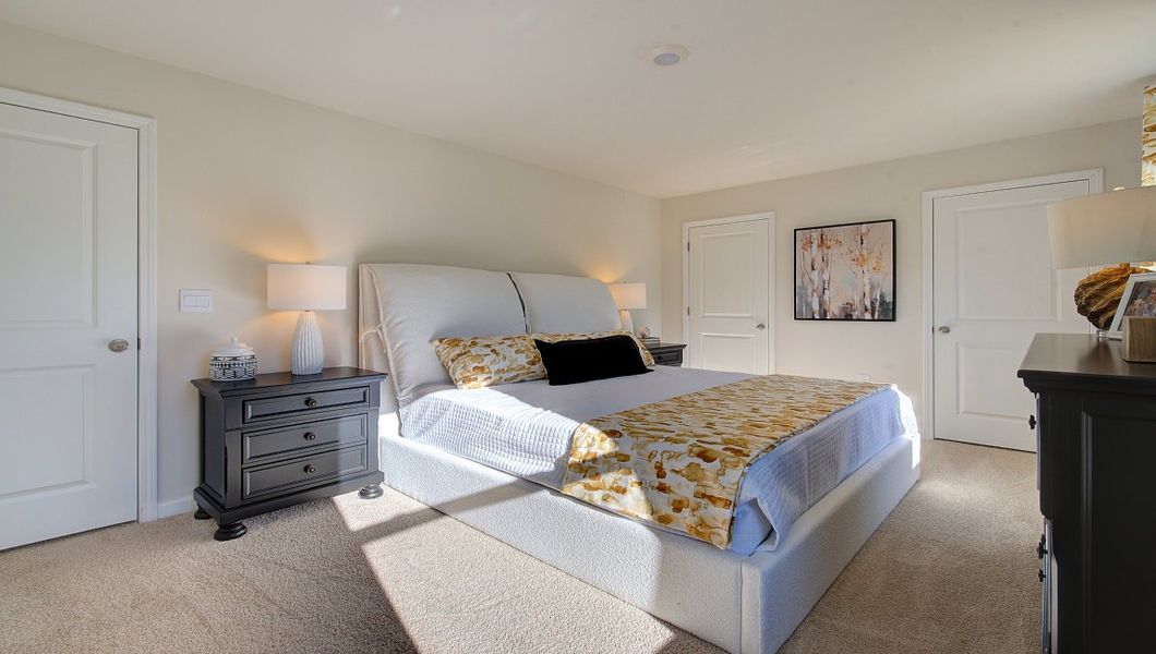 Furnished interior view inside a new home in Wildbrook Village Townhomes, Waynesville (Image 9). Furnished interior view inside a new home in Wildbrook Village Townhomes, Waynesville (Image 9).