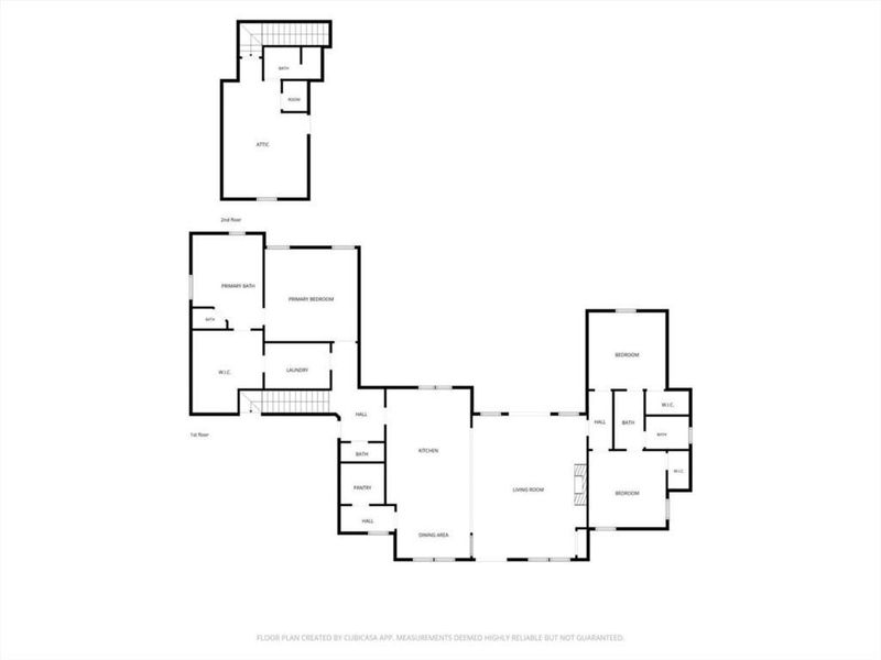 2D floor plan layout of this home in , Carrollton, GA (Image 5).