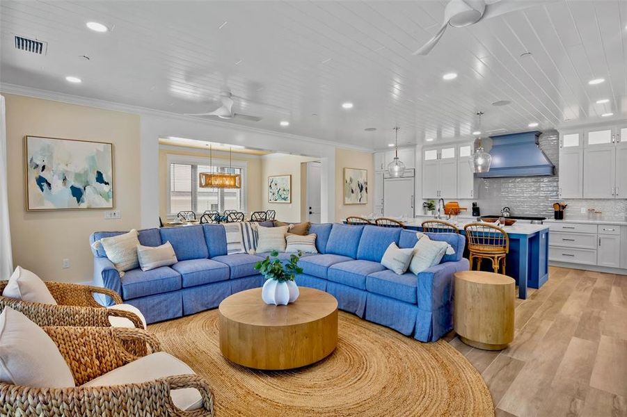 Furnished interior view inside a new home in , Sarasota (Image 14).