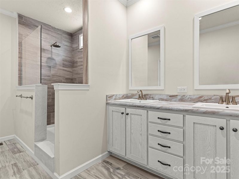 Furnished interior view inside a new home in , Hendersonville (Image 3).