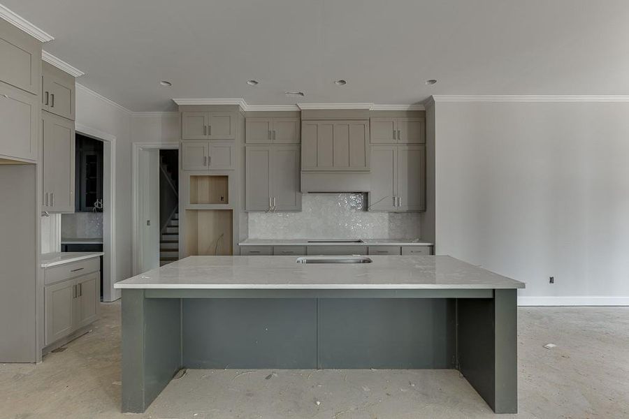 In-progress construction of a new home in , Cumming, GA (Image 22).