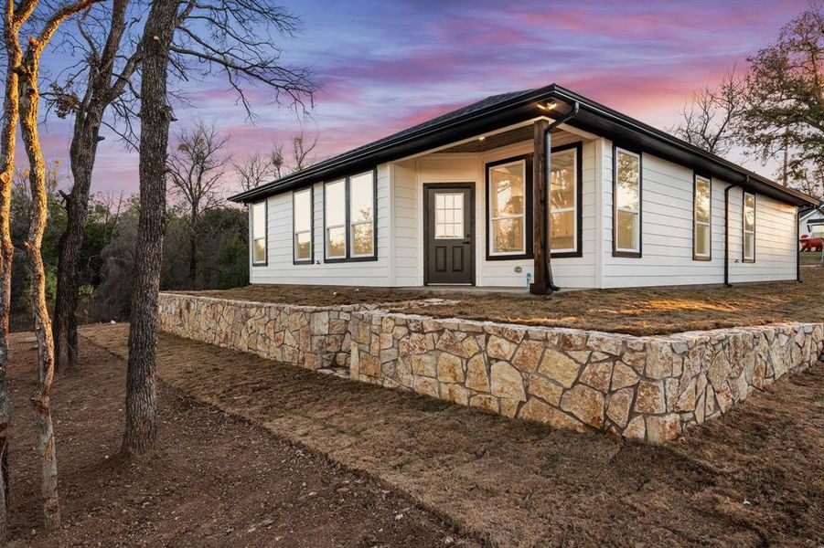 Exterior details and patio area of a home in , Granbury (Image 18). Exterior details and patio area of a home in , Granbury (Image 18).