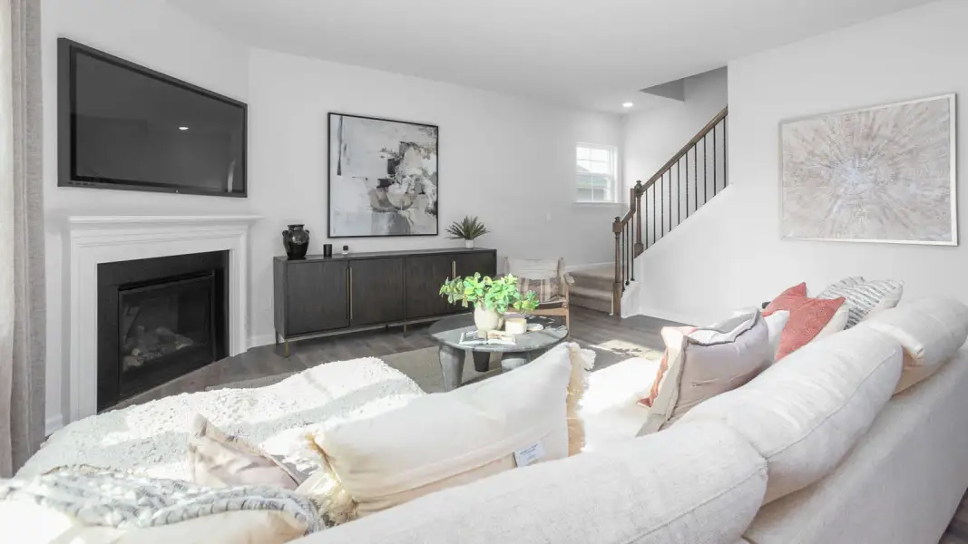 Furnished interior view inside a new home in Bryson Park, Lexington (Image 11).