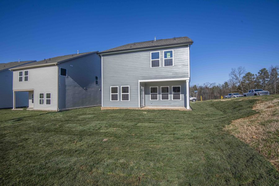 Exterior details and patio area of a home in Ivey Farms - The Grove Collection, Farragut (Image 24). Exterior details and patio area of a home in Ivey Farms - The Grove Collection, Farragut (Image 24).