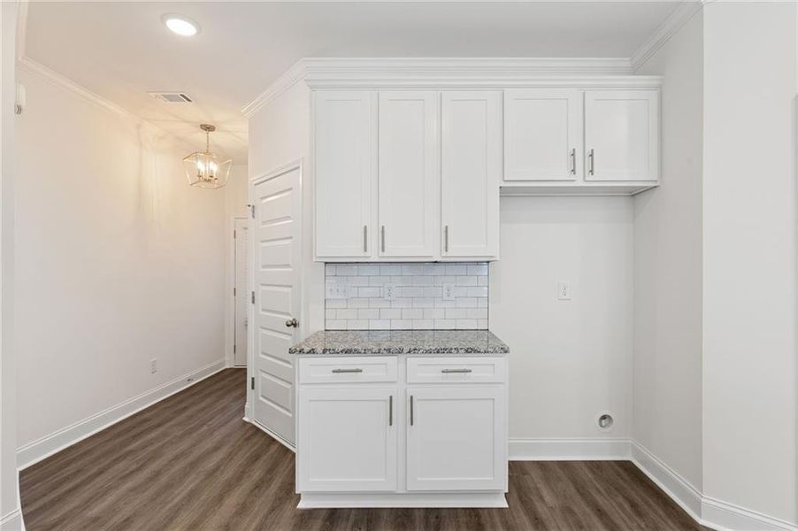 Furnished interior view inside a new home in Mulberry Summit, Flowery Branch (Image 12).