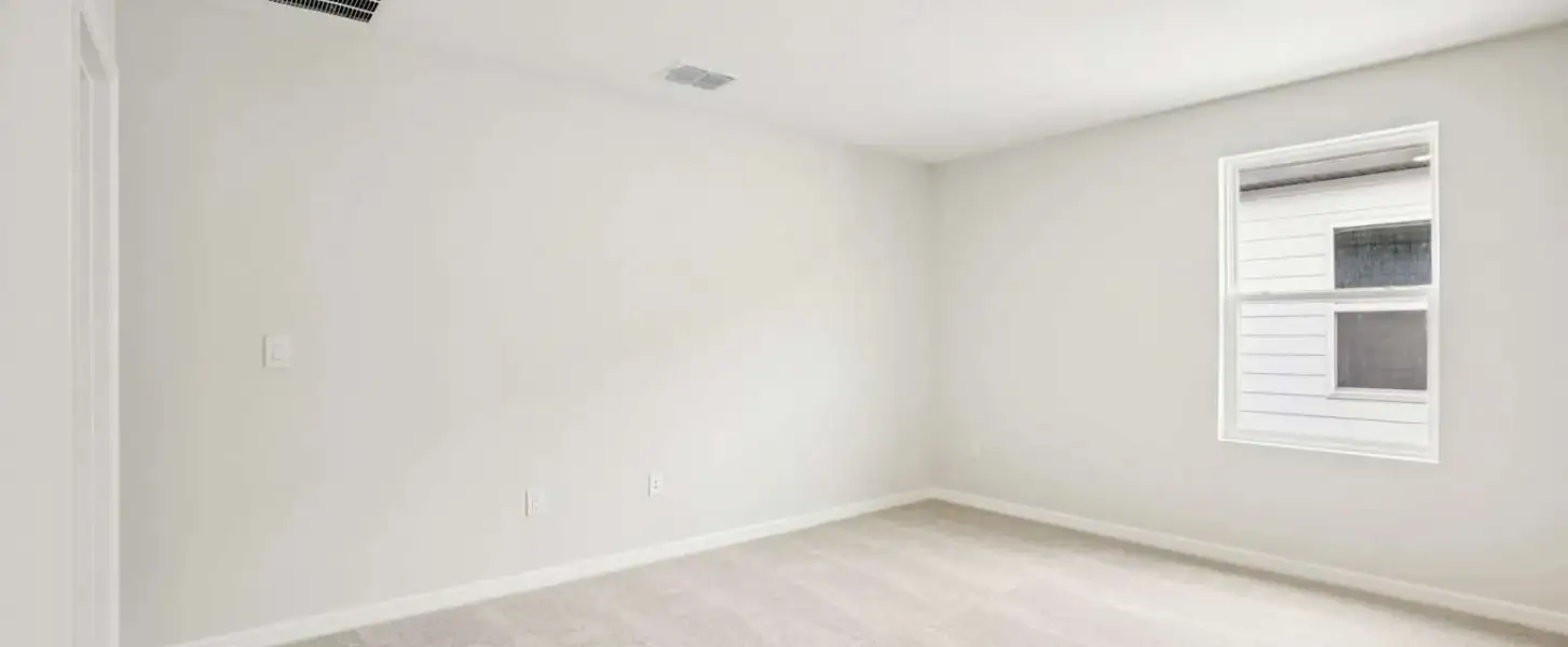 Spacious loft space perfect for a playroom, movie room, office - Representative images and renderings are for illustrative purposes. Actual structural options and design finishes of home may vary.