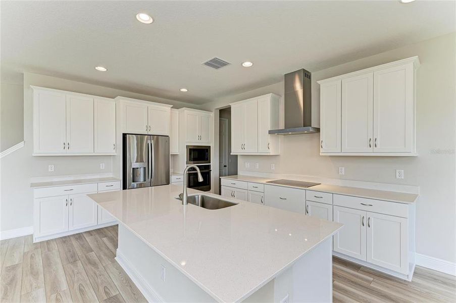 Furnished interior view inside a new home in Mirada, San Antonio (Image 8).