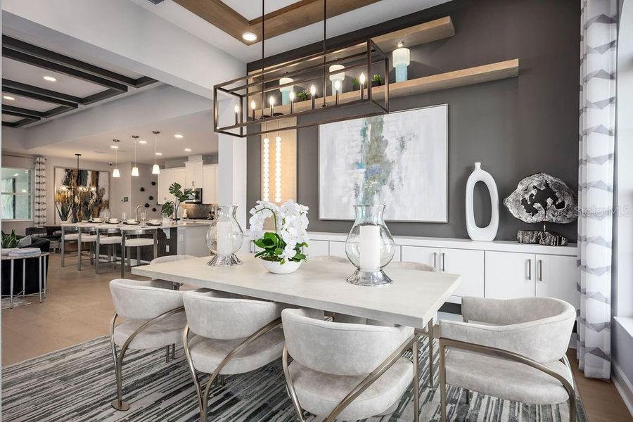 Furnished interior view inside a new home in Wolf Lake Ranch, Apopka (Image 20).