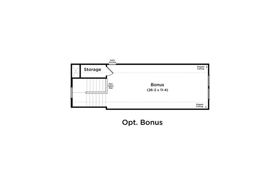 2D floor plan layout of this home in Cooper Park, McDonough, GA (Image 24).