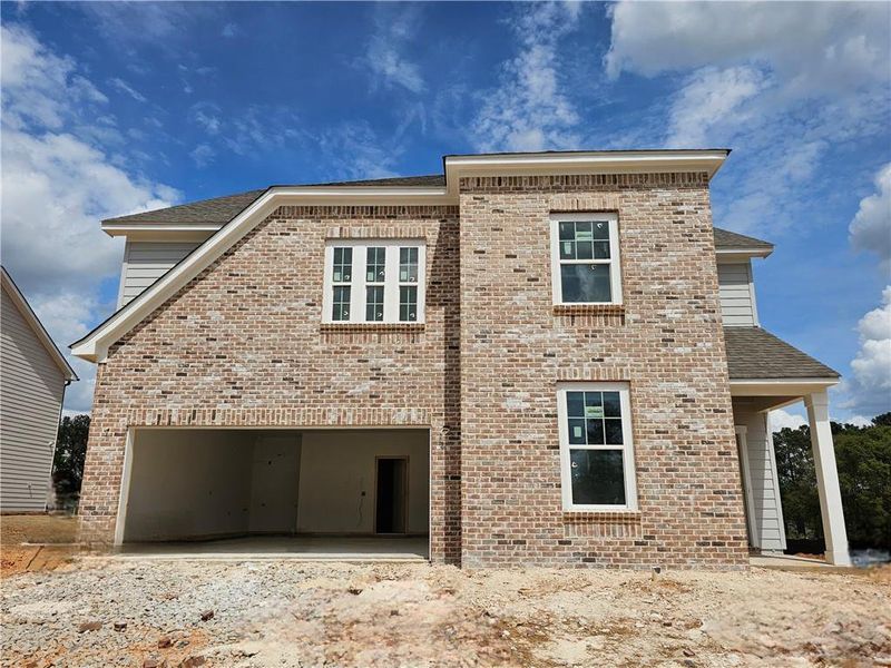 In-progress construction of a new home in The Estates at Casteel, Bethlehem, GA (Image 13).