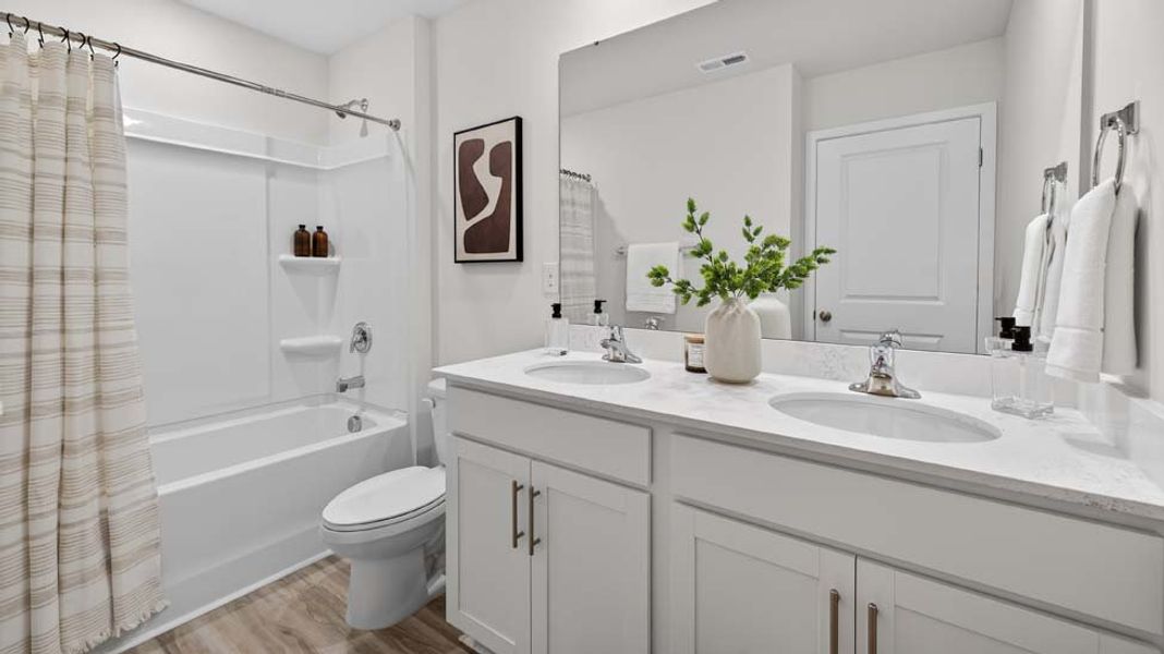 Furnished interior view inside a new home in Rydele Heights, Asheville (Image 25).