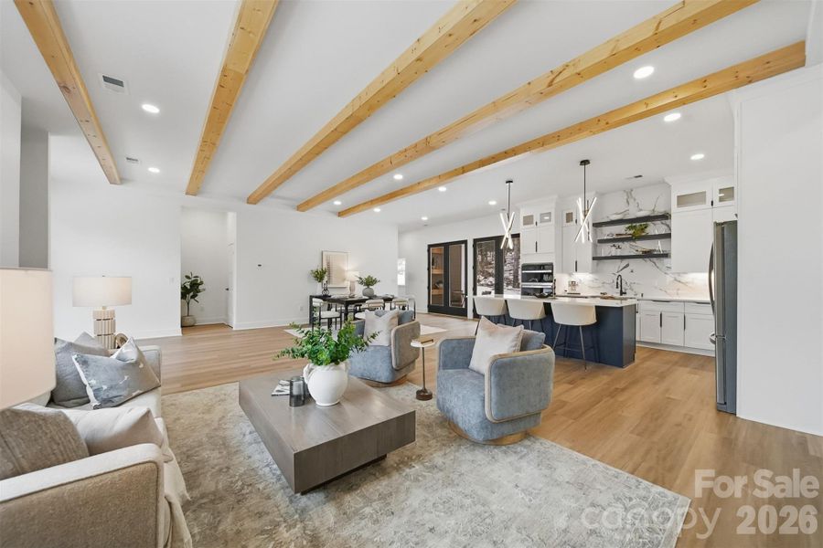 Furnished interior view inside a new home in , Bethlehem (Image 25).